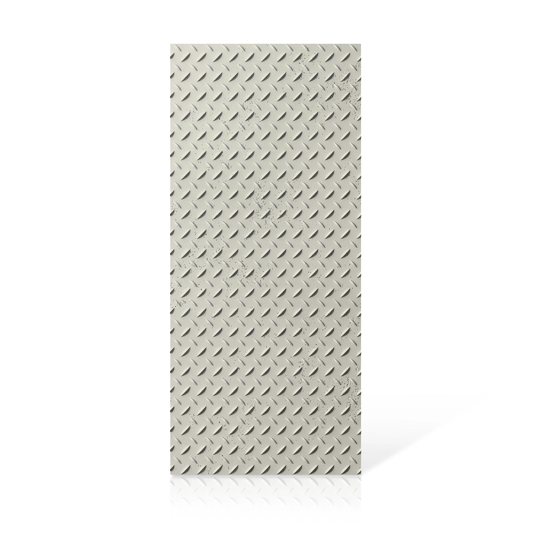 3D Concrete Wall Panels STEEL SHEET colour swatch on white background DecorMania.eu